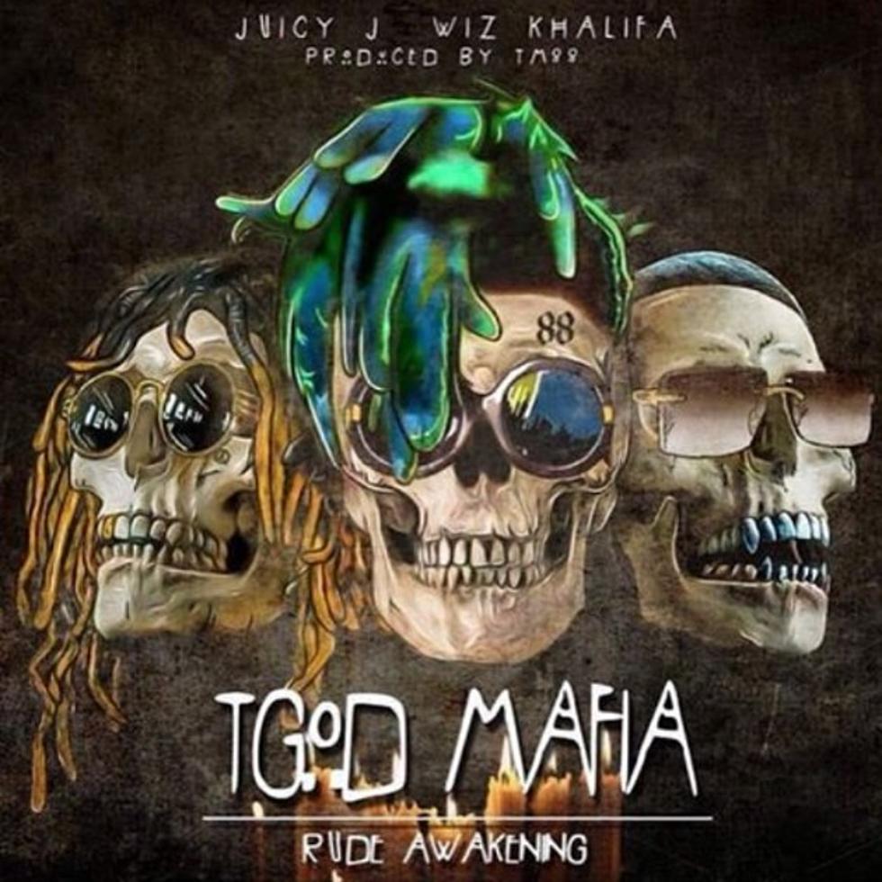 Wiz Khalifa, Juicy J and TM88 Reveal TGOD Mafia 'Rude Awakening' Cover