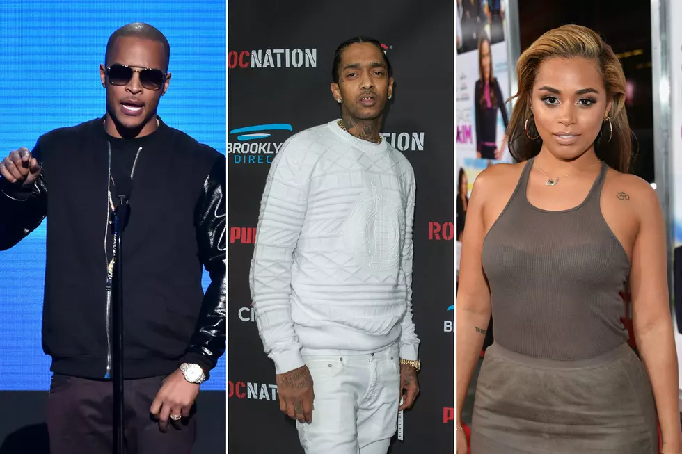 T.I. Lets Slip That Nipsey Hussle and Lauren London Are Expecting a Baby