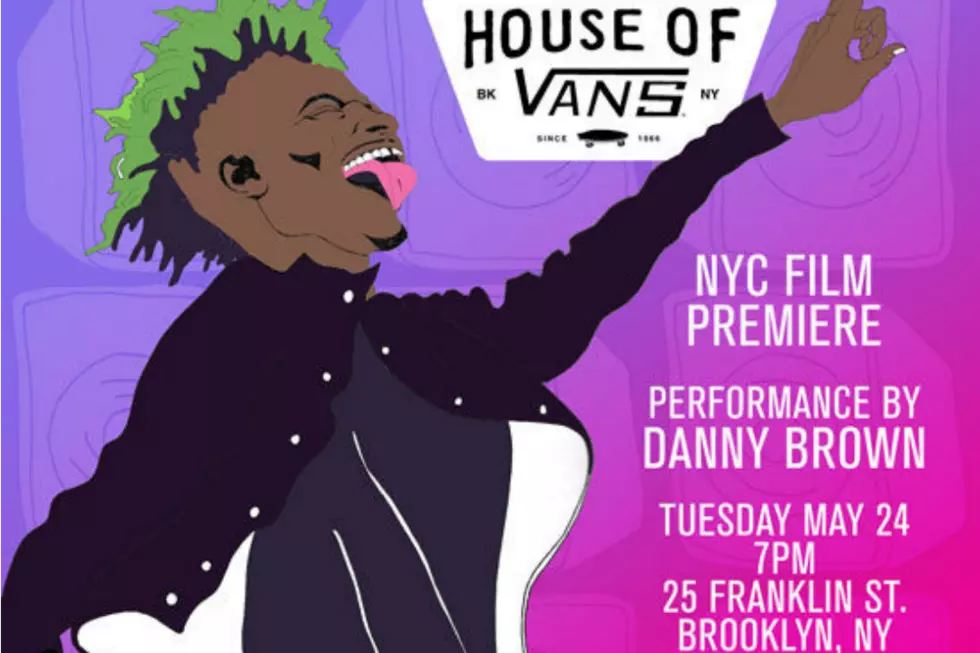 Danny Brown Performing Free Show at House of Vans Next Week