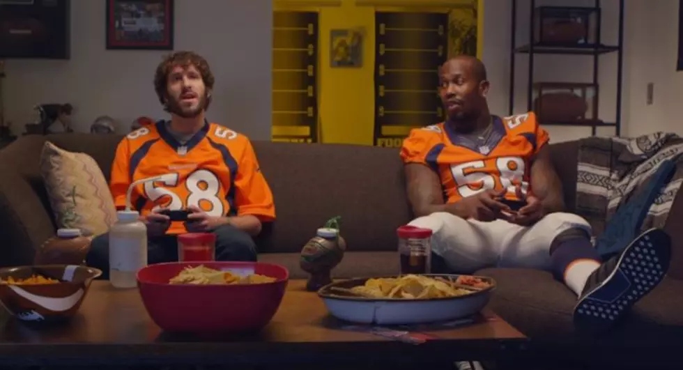 Lil Dicky Parodies Madden Cover with Von Miller, Rob Gronkowski and Antonio Brown