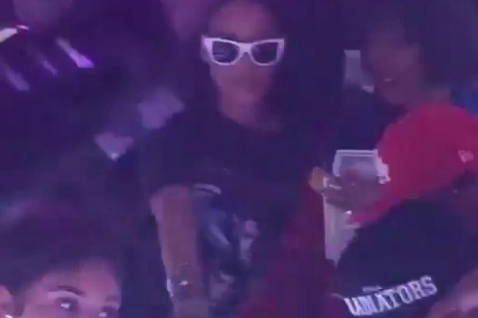 Travis Scott and Rihanna Go to Work at the Strip Club