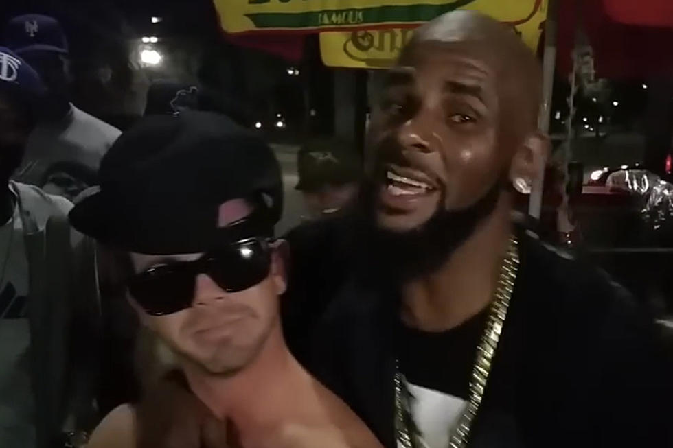 Drunk Guy Can't Believe It's R. Kelly, Tries to Outsing Him