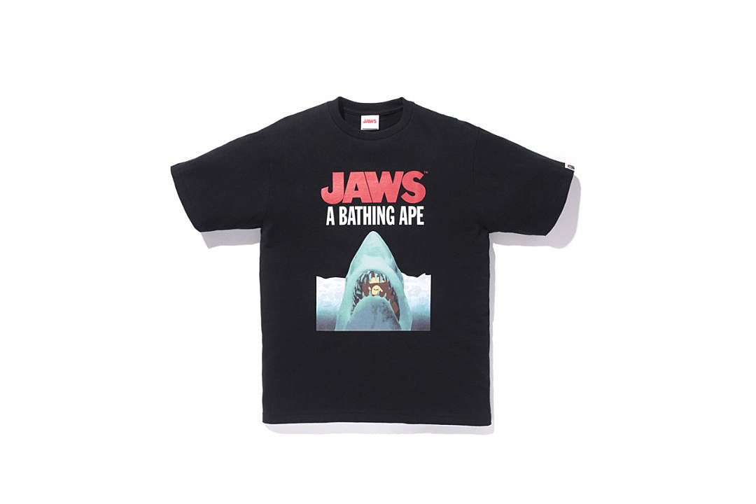 A Bathing Ape Partners With 'Jaws' for Latest Collection - XXL