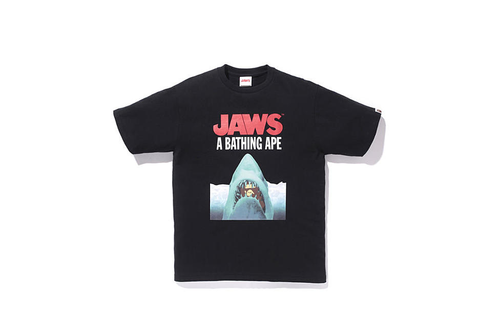 A Bathing Ape Partners With  'Jaws' for Latest Collection