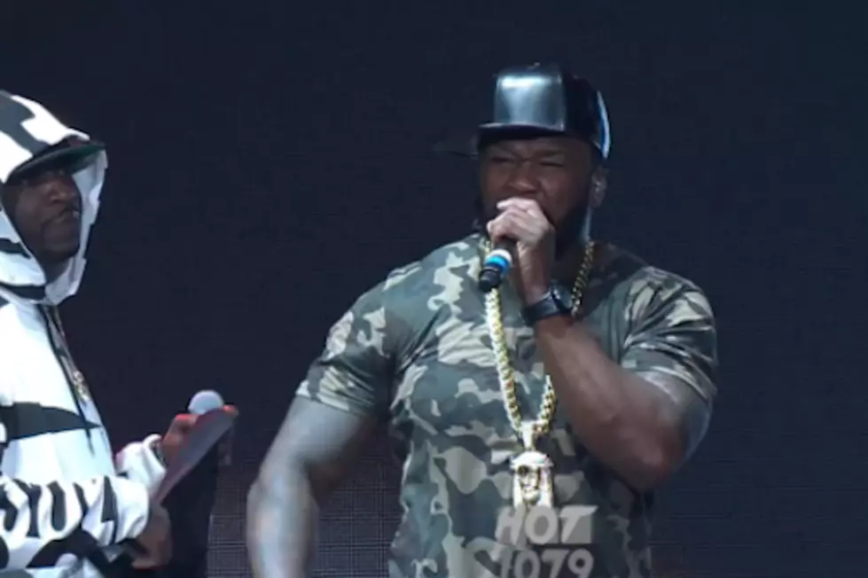 50 Cent Refuses to Leave Stage After Getting Cut Short During Birthday Bash