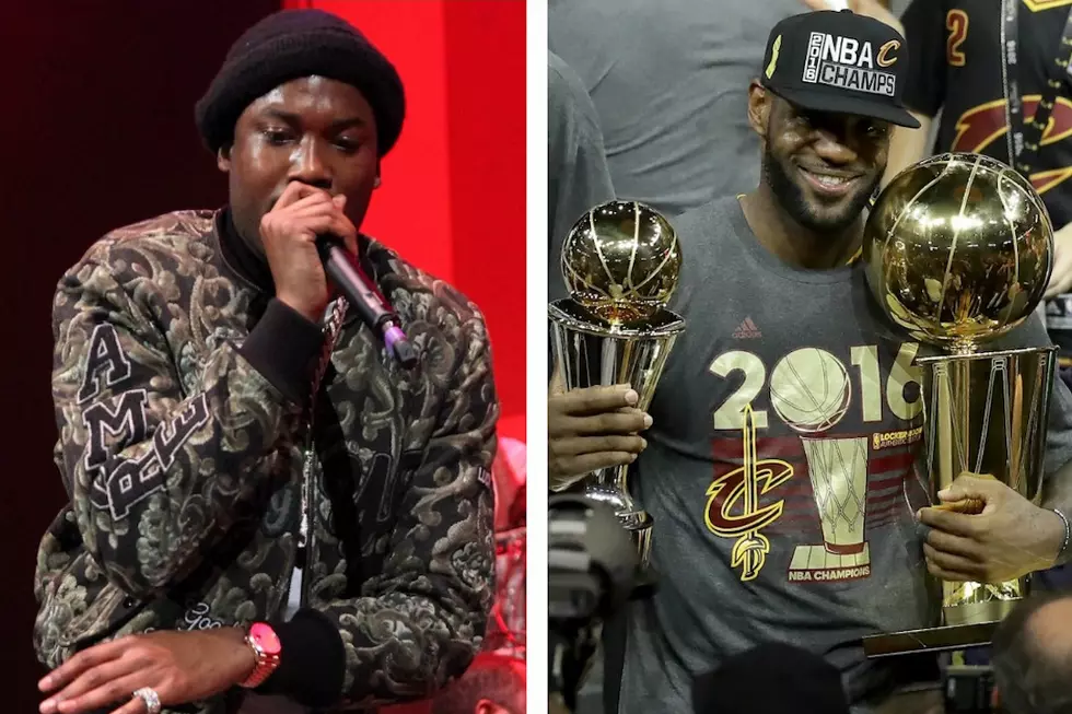 Meek Mill Name-Drops LeBron James in Crazy New Snippet