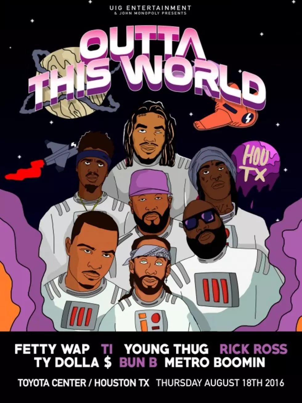 T.I., Rick Ross, Young Thug and More Will Perform at 2016 Outta This World Show