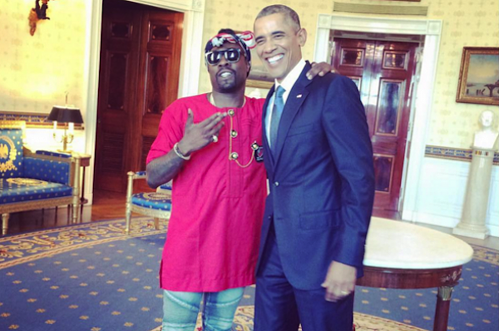 6 Pictures Of President Obama With Rappers