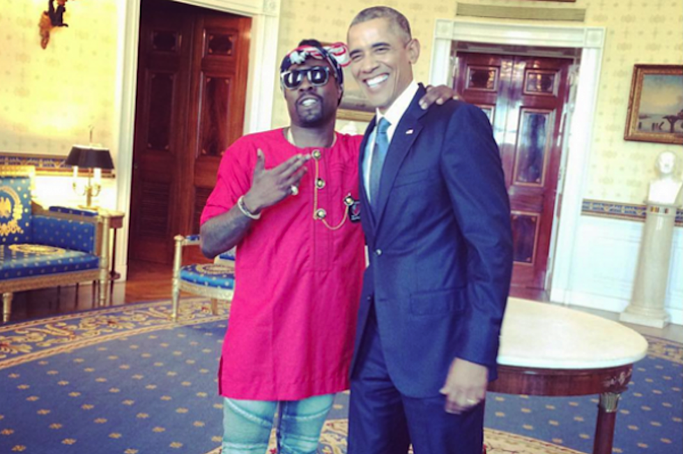 6 Pictures of President Obama With Rappers