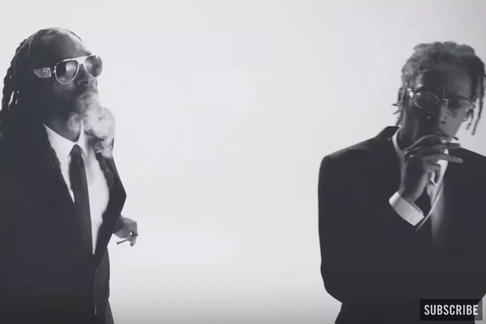 Snoop Dogg and Wiz Khalifa Are Suited Up Smokers in “Kush Ups” Video