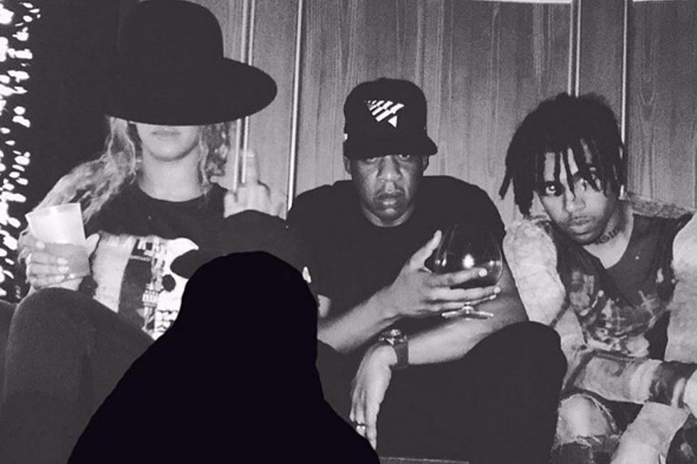 Vic Mensa Blacks Out Chance The Rapper in Picture With Jay Z and Beyonce
