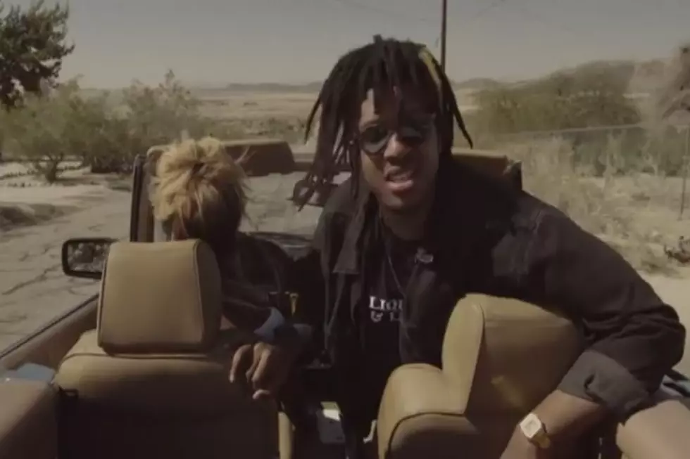 Father Rides Through the Desert in "Big Emblem Benz" Video