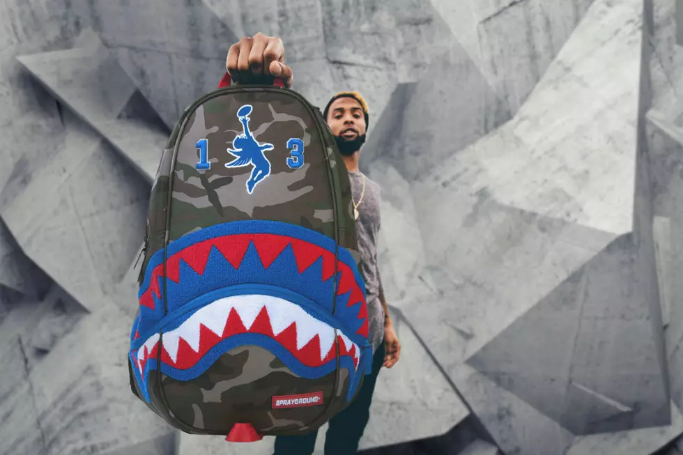 Odell Beckham JR. Teams Up With Sprayground on Limited Edition Backpack