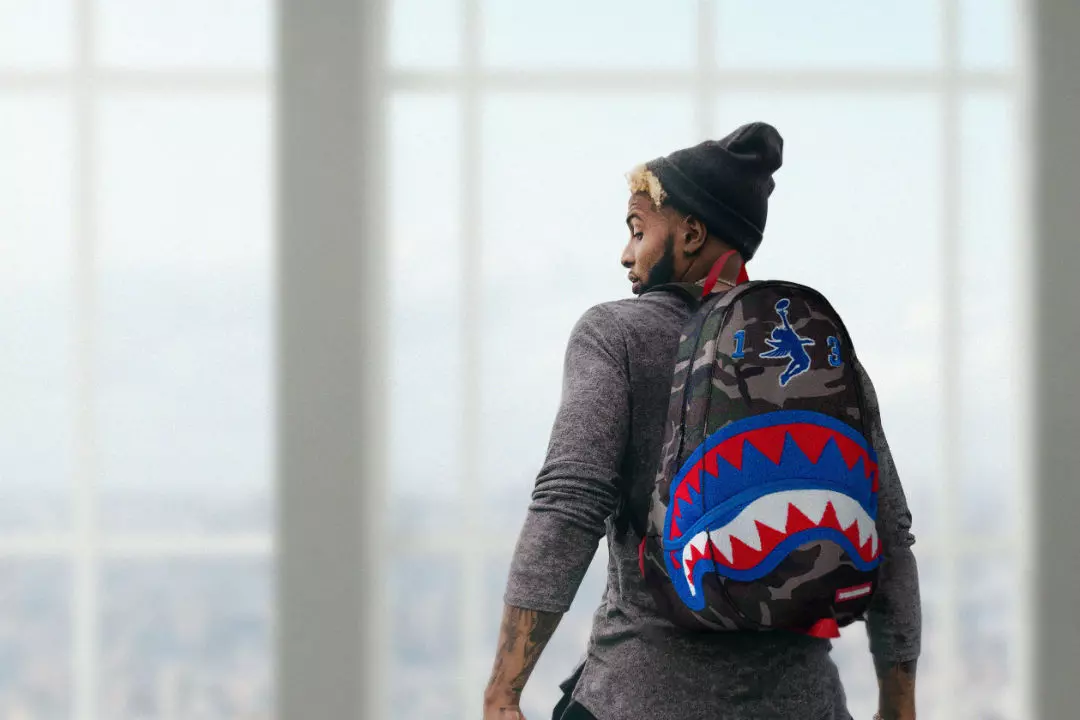 hoop & stuff: David Beckham's backpack