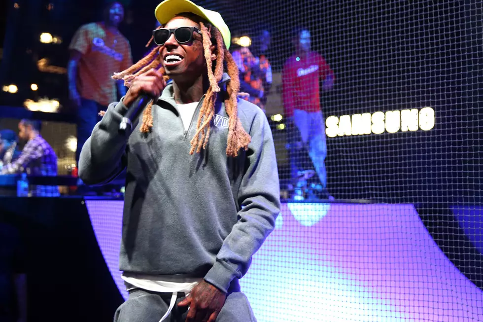Lil Wayne Rocks Hat Saying "F*#k Cash Money"