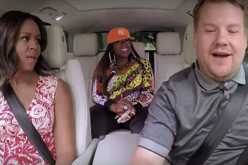 Missy Elliott and Michelle Obama Take on Carpool Karaoke Together