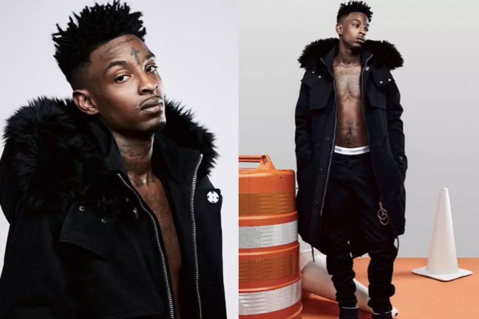 21 Savage Is the Face of Off-White's 2016 Fall/Winter Lookbook - XXL