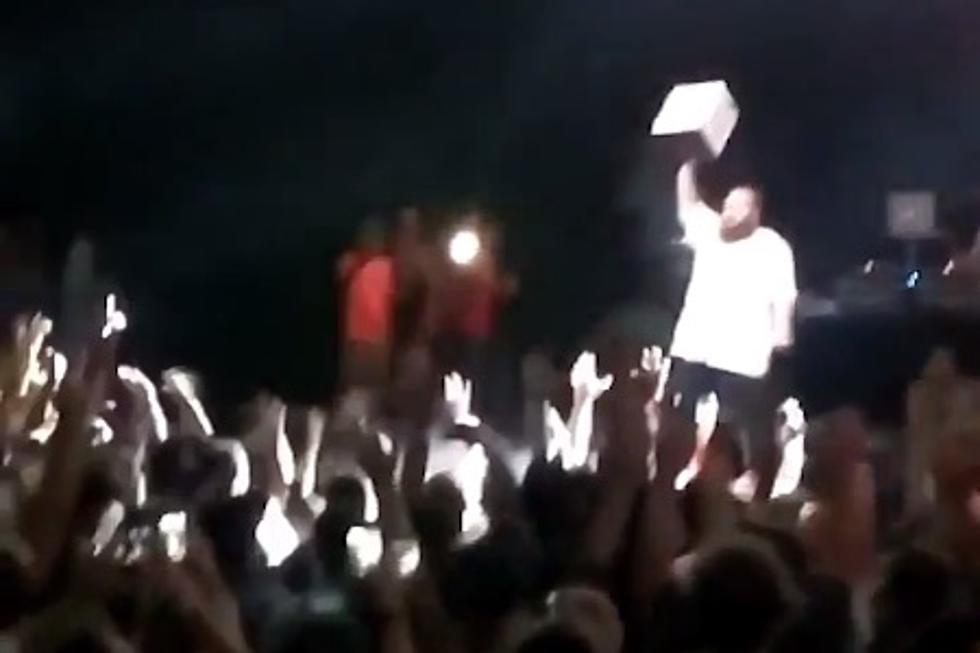 Action Bronson Throws Kitchen Appliances Into Crowd While Performing
