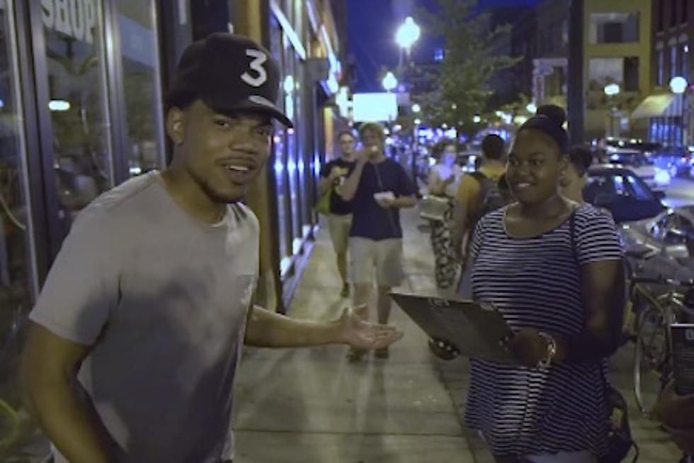 Chance The Rapper Buys CDs and Gives Them Out to Strangers for Free