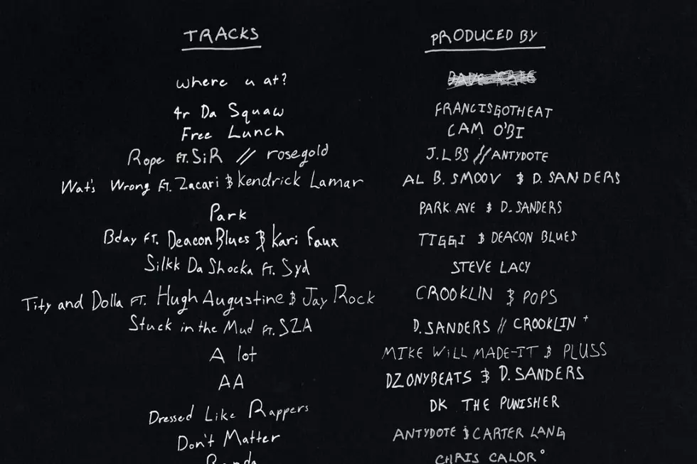 Isaiah Rashad Reveals Tracklist for 'The Sun's Tirade'