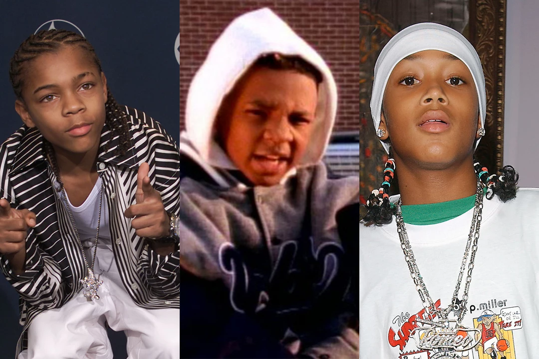 rappers as a kid