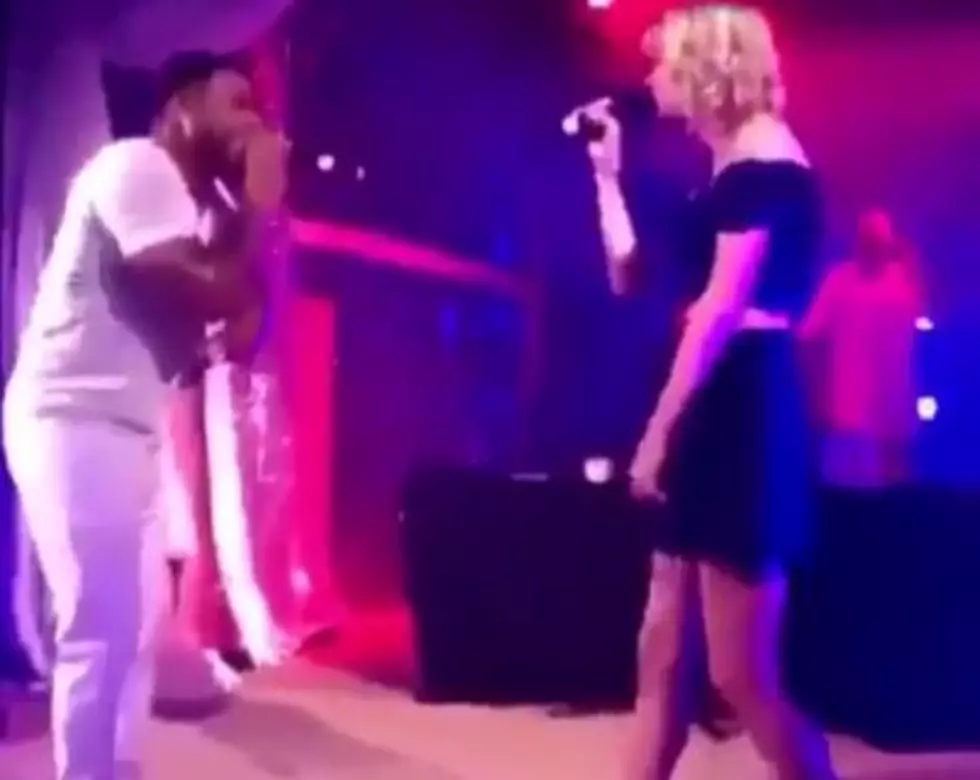 Nelly Performs “Dilemma” With Taylor Swift in the Hamptons