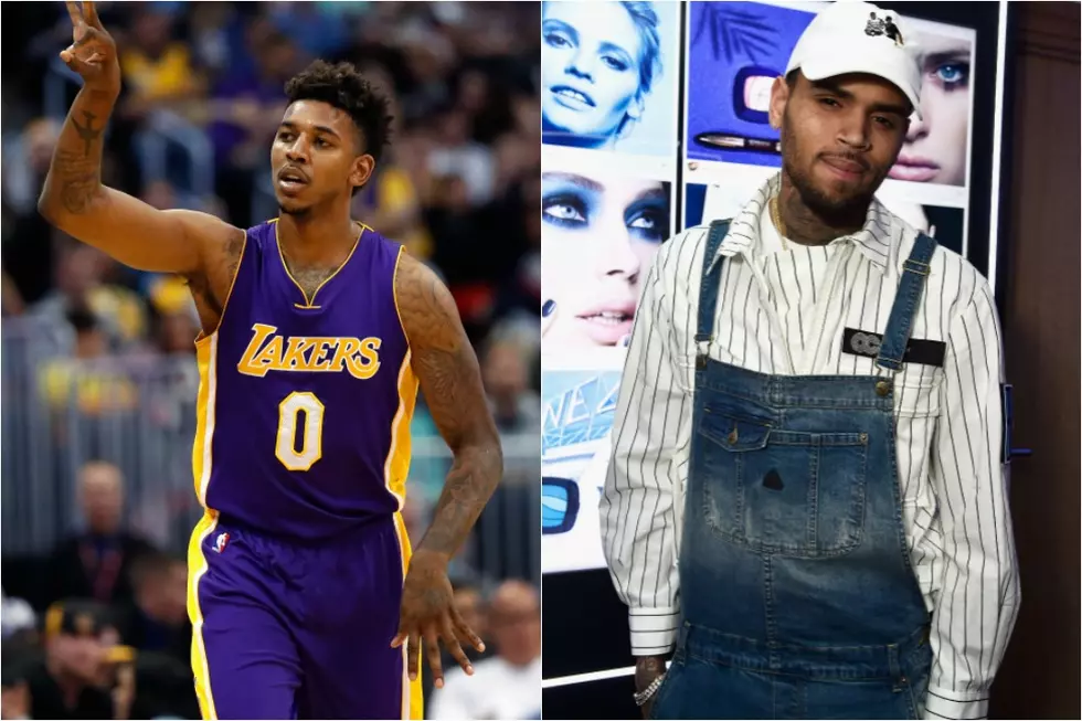 Los Angeles Lakers Player Nick Young Wants Chris Brown to Leave the Neighborhood