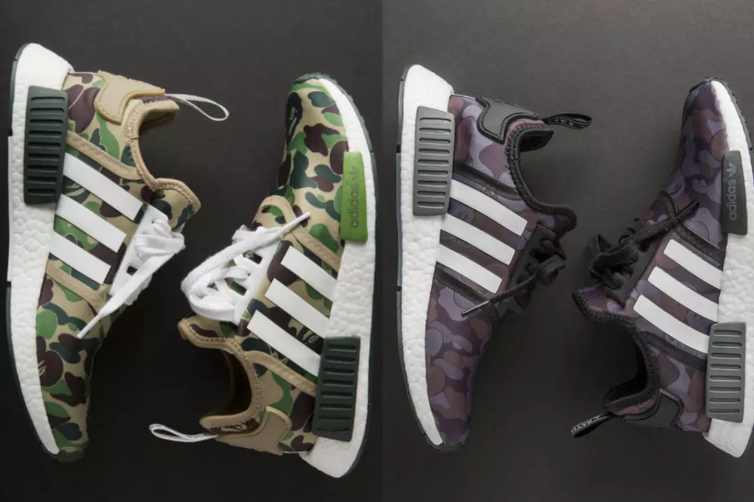 Here's a Look at the Bape x Adidas NMD R1 - XXL
