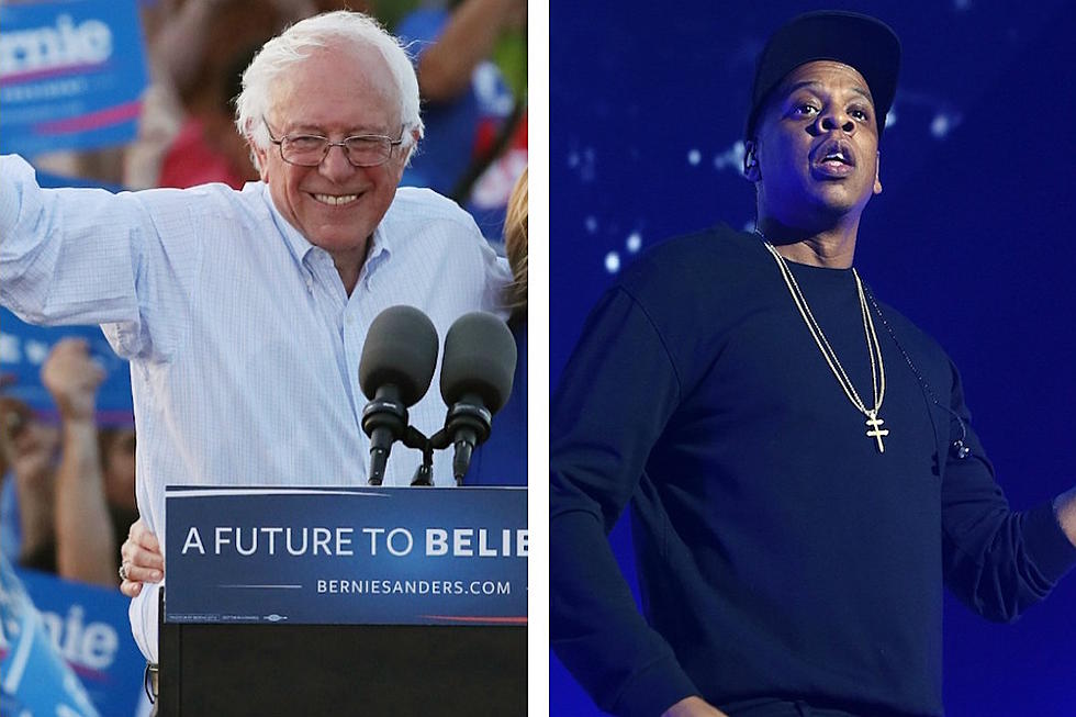 Bernie Sanders Supports Jay Z’s Call to End War on Drugs