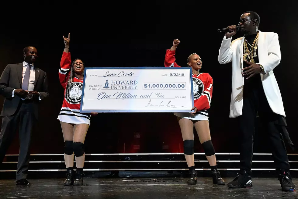 Diddy Donates $1 Million to Howard University