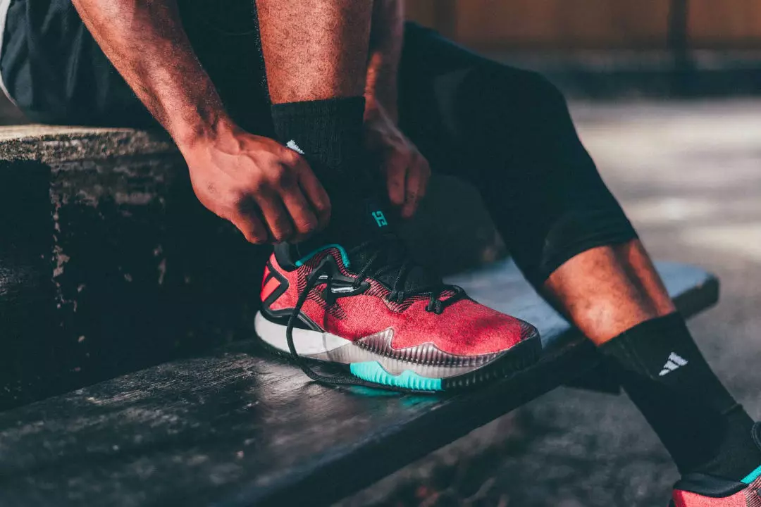 James Harden and Adidas Unveil Ghost Pepper Crazylight 2016 Sneaker - XXL