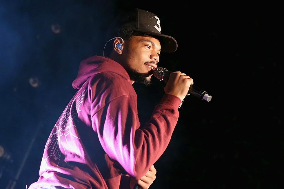 Chance The Rapper Leads Huge Crowd to Voting Polls