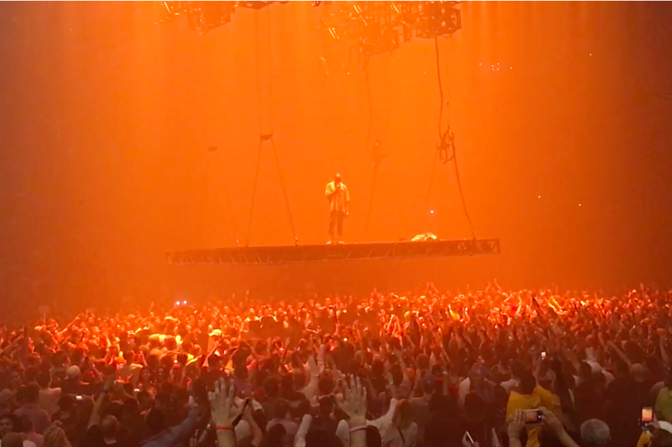 Watch Kanye West’s Monologue About Loving Yourself During the Saint Pablo Tour