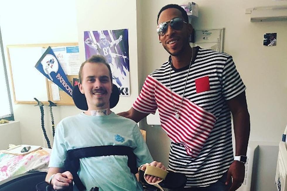 Ludacris Visits Injured Fan at Rehab Center