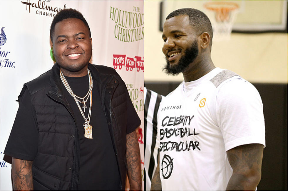 The Game and Sean Kingston Exchange Shots on Instagram
