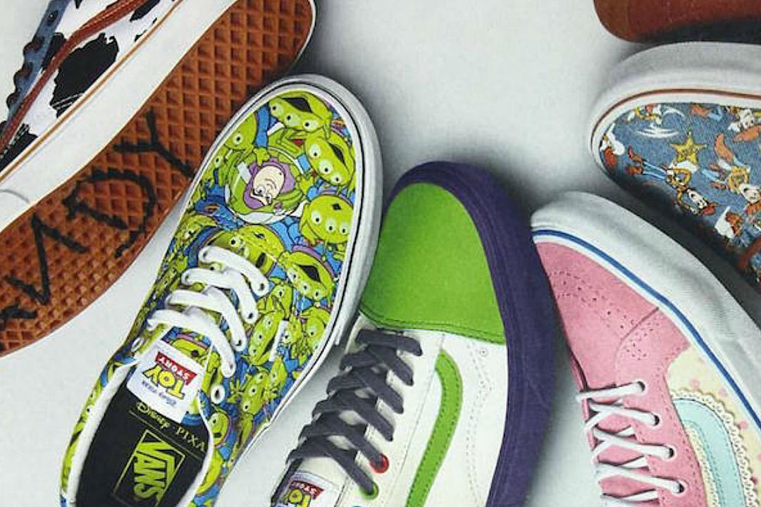 vans disney toy story shoes