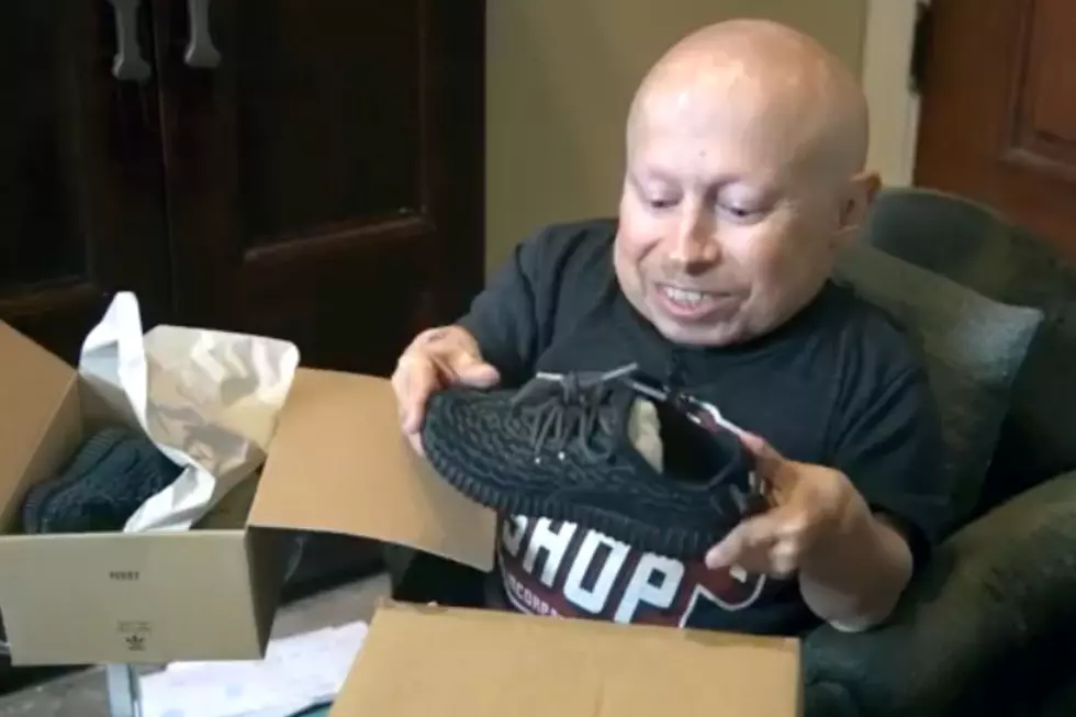 Watch Actor Verne Troyer Unbox His Infant-Sized Adidas Yeezy Boost 350s