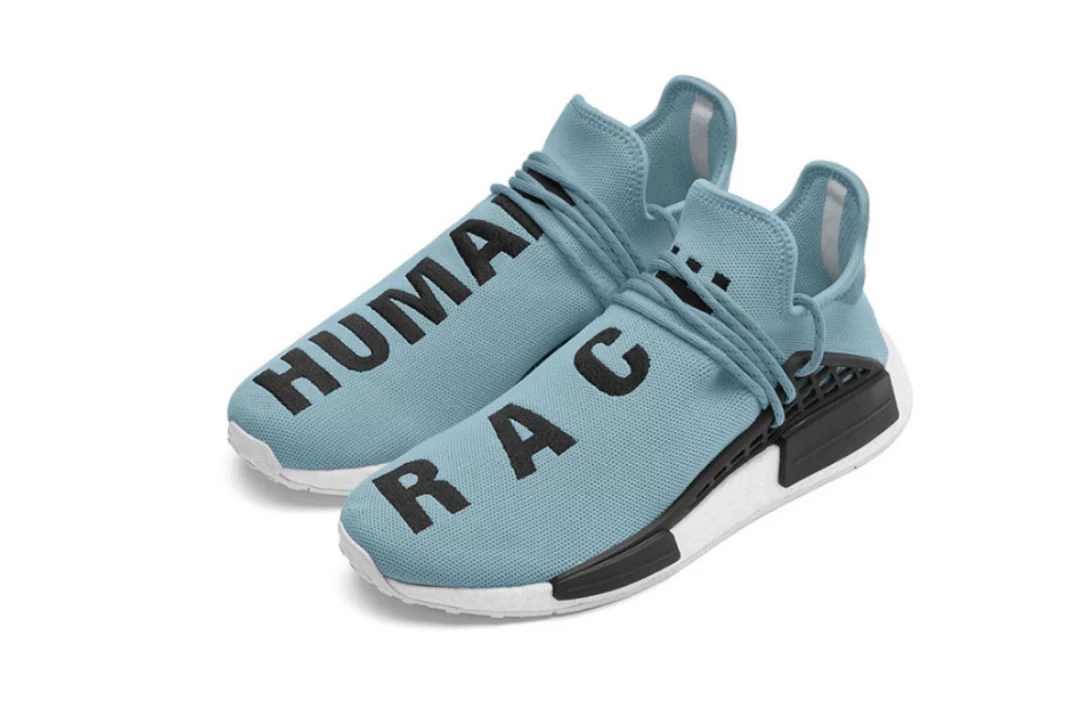 human race blue shoes