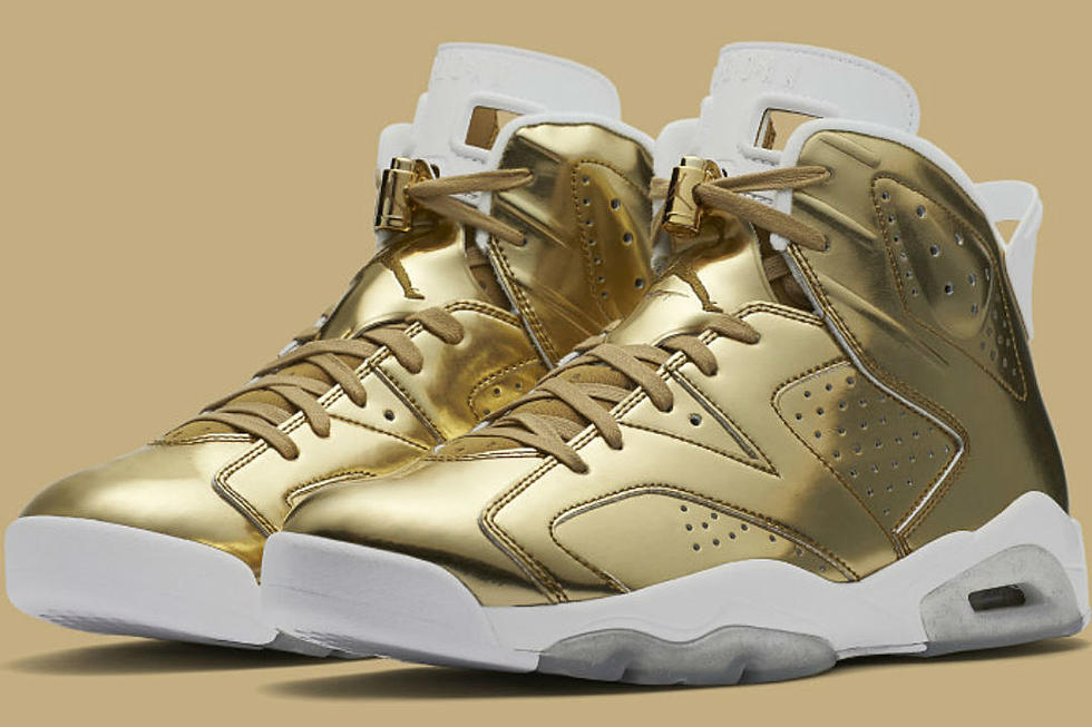 Air Jordan 6 Retro Pinnacle Metallic Gold Sneaker Drops This Weekend