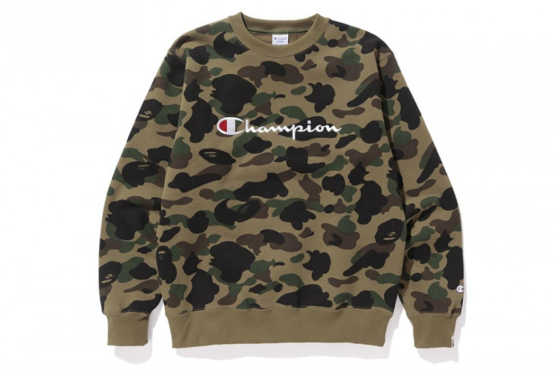 champion bathing ape hoodie