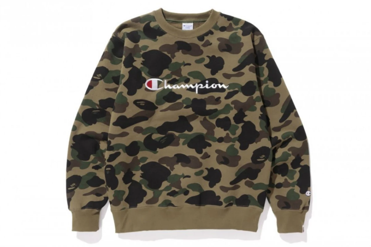 Bape and Champion Team Up for Fall 2016 Collection - XXL