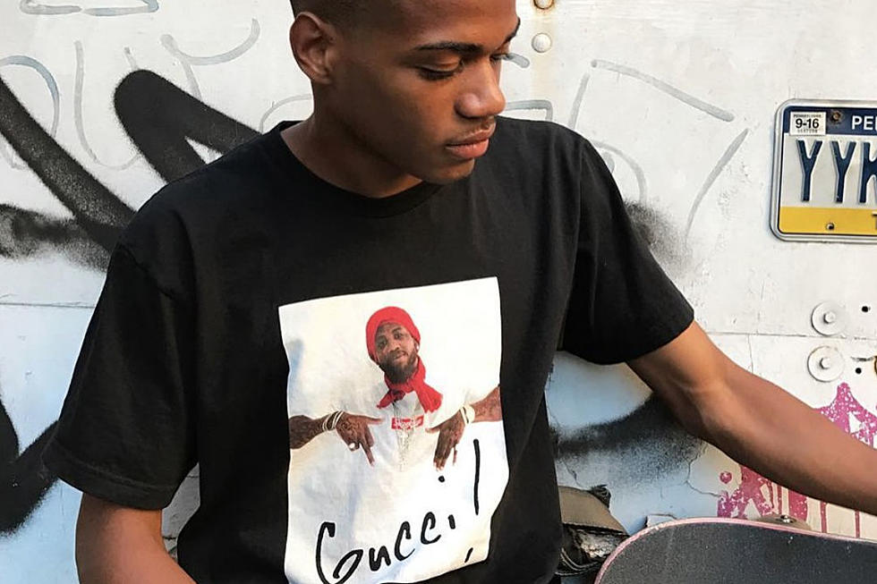 Lodge krigerisk Bourgeon Gucci Mane and Supreme Have a Collaborative Tee Coming Out - XXL