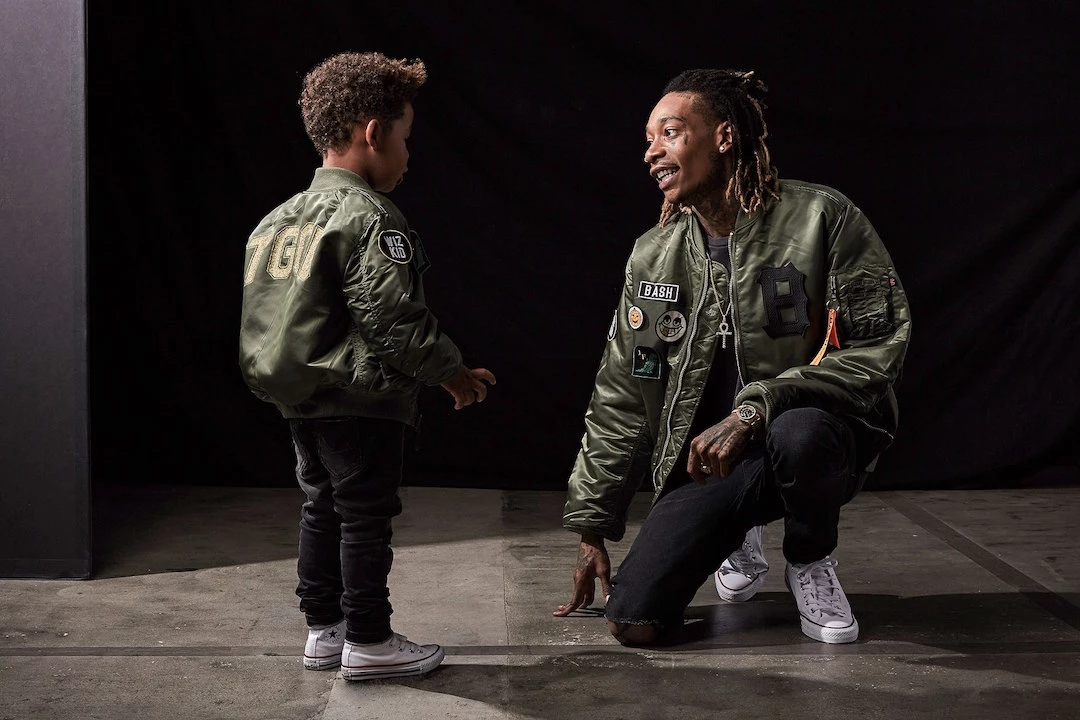 Wiz Khalifa Launches Clothing Line Inspired by Son Sebastian - XXL