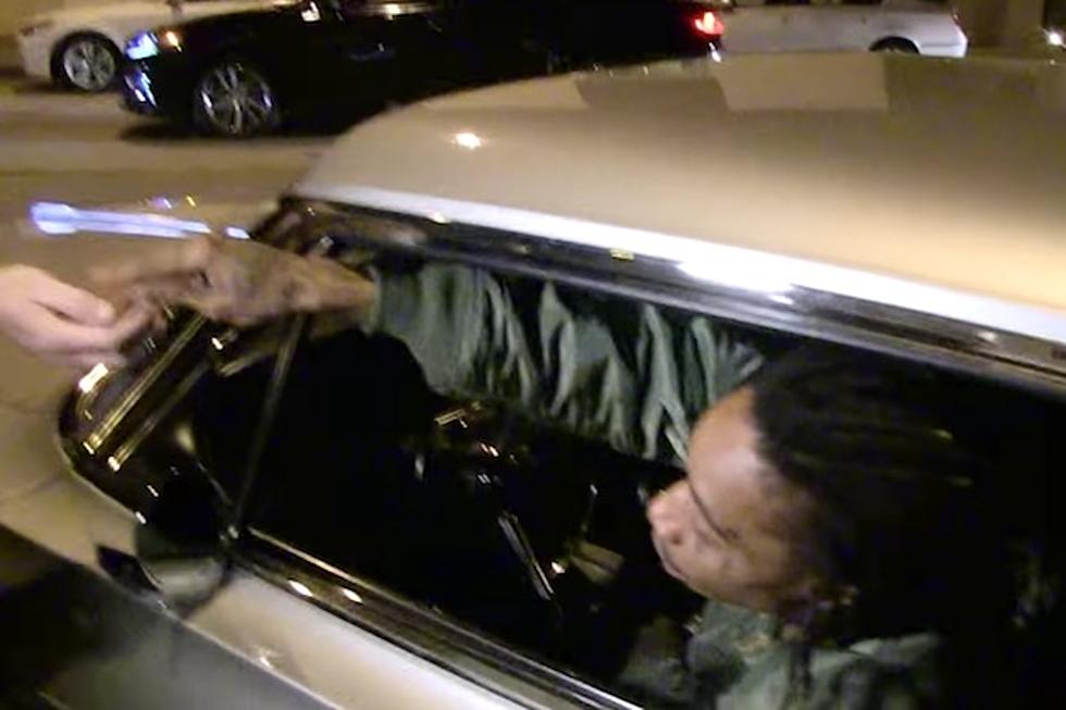 Wiz Khalifa Gives Out Free Weed to Paparazzi