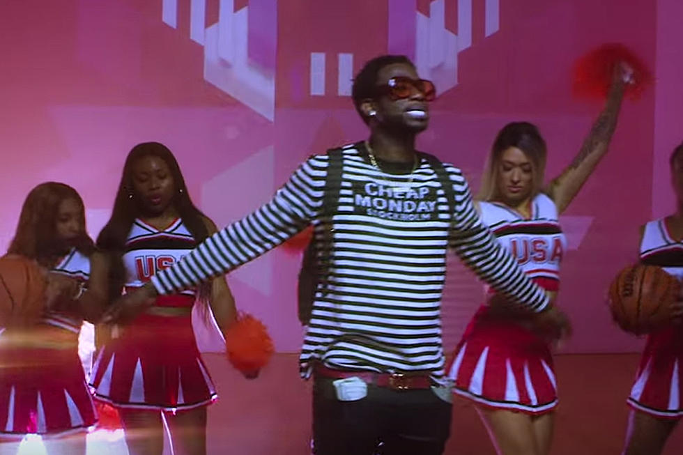Gucci Mane Is Surrounded by Cheerleaders in “Icy Lil Bitch” Video