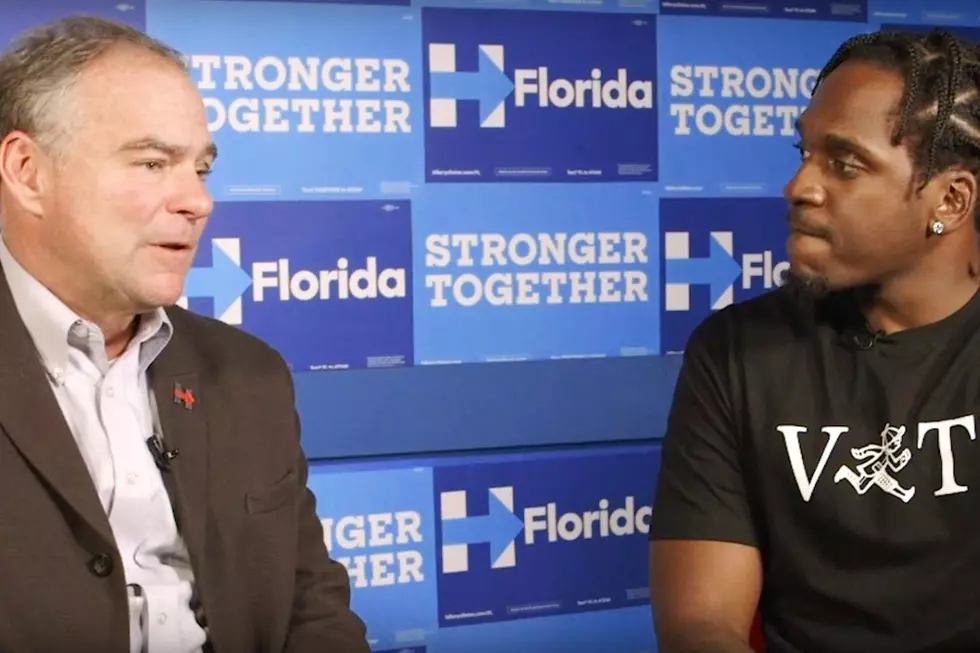 Pusha T Asks Democratic Vice Presidential Nominee Tim Kaine How to Eliminate Systematic Racism