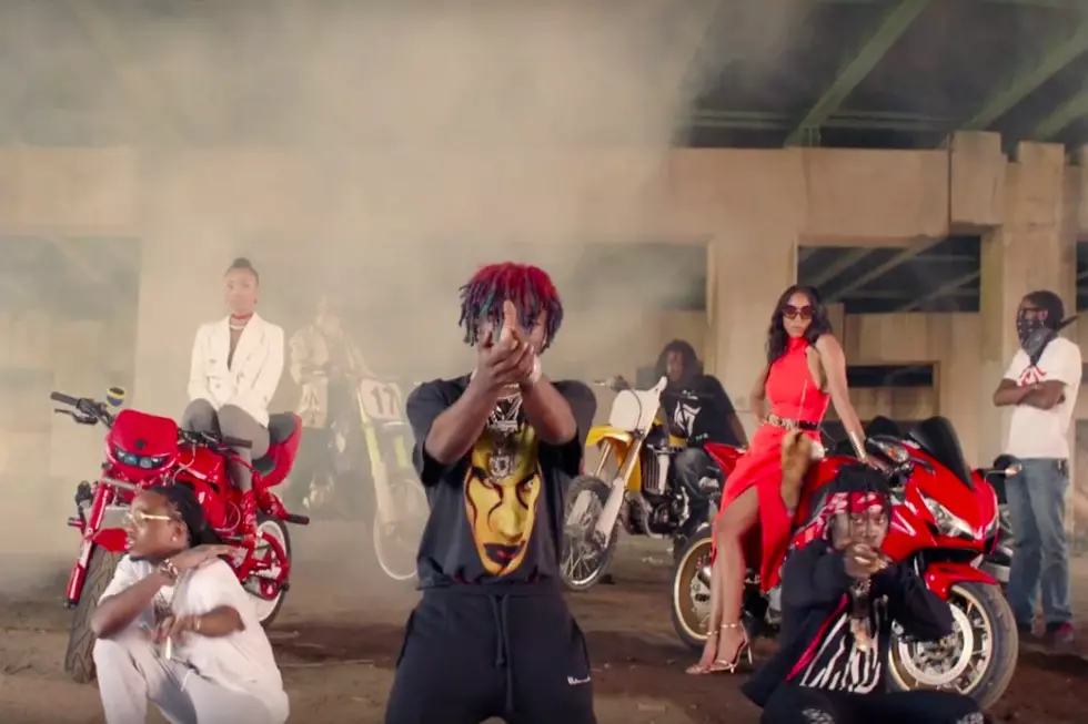 Migos and Lil Uzi Vert Ride ATVs and Drink Ace of Spades in "Bad and Boujee" Video