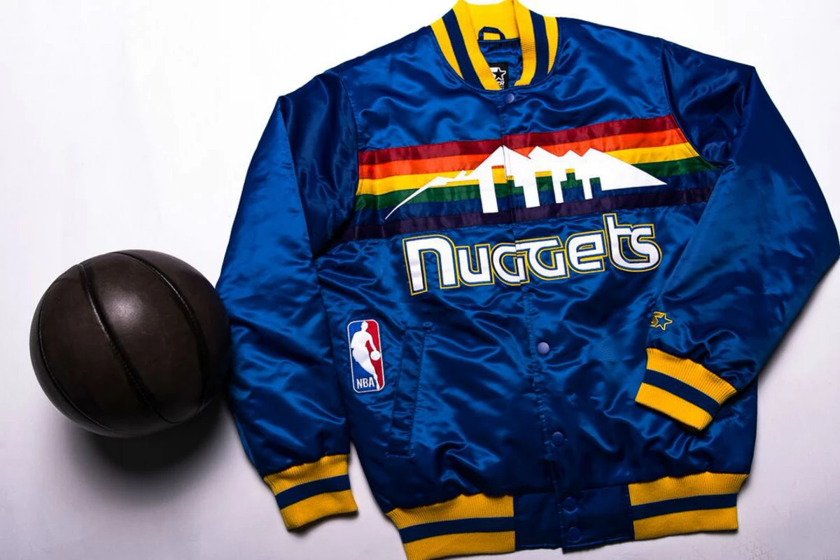 Starter NBA Denver Nuggets Colorblock Satin Jacket – DTLR