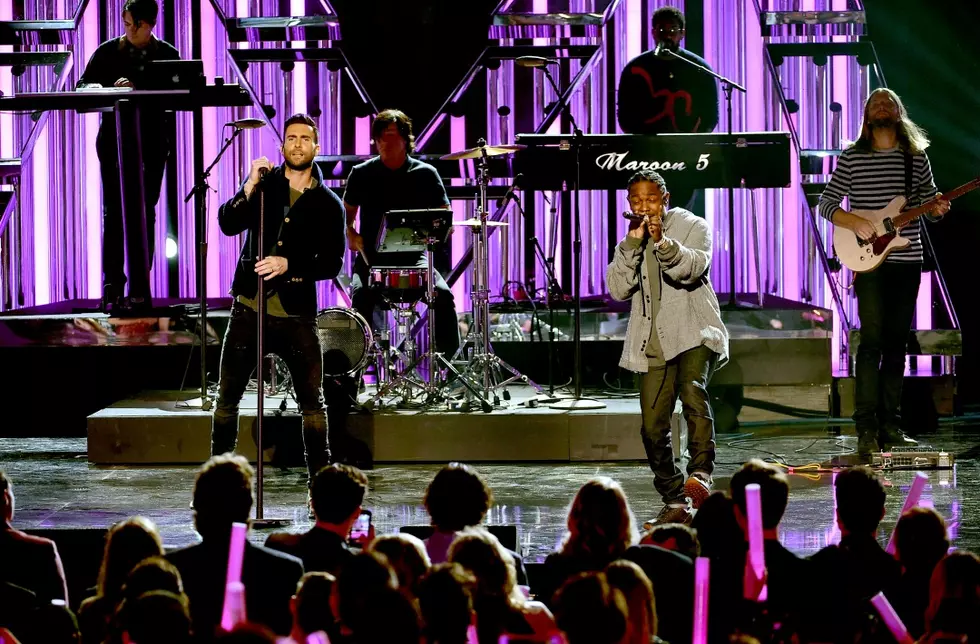 Kendrick Lamar and Maroon 5 Perform “Don’t Wanna Know” at the 2016 American Music Awards