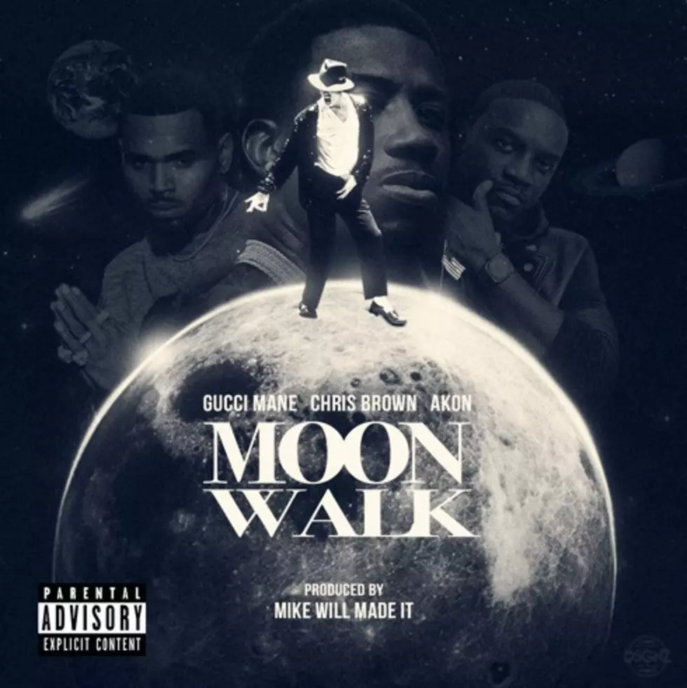 Gucci Mane, Akon, Chris Brown Combine for "Moon Walk"